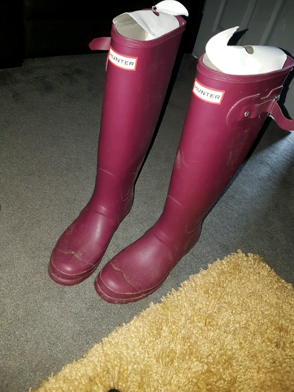 ladies hunter wellies size 7